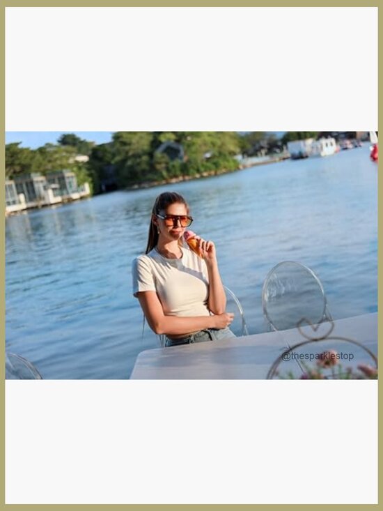 Retro Square Aviator Sunglasses with UV400 Protection Unisex main image 6